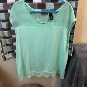 Large BKE Red Blouse